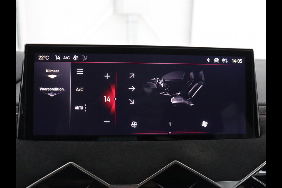 DS DS 3 E-Tense Performance Line 54 kWh | SOH 95,4% | Half leder | Head-up | Cruise control | Navigatie | Carplay | Camera | Park assist | 3 zone klimaat