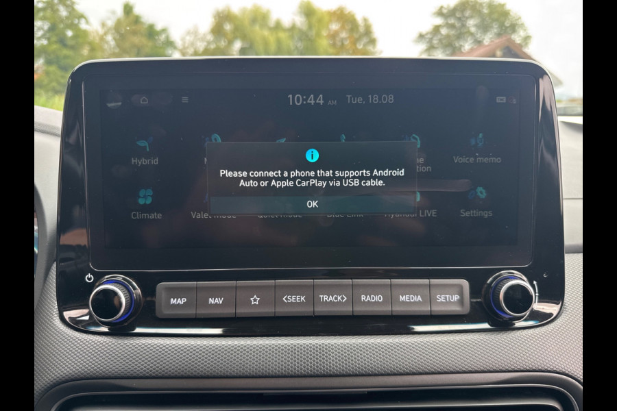 Hyundai Kona 1.6 GDI HYBRID TECHNO DCT CAMERA/NAVI/TREKHAAK