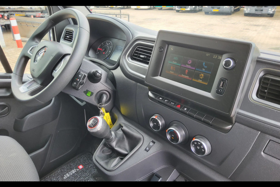 Renault Master 165.35 - V-74-DNF - EURO 6 DUBBELLUCHT - LAADBAK - LAADKLEP