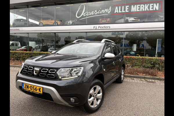 Dacia Duster 1.2 TCe Comfort Achteruitrijcamera - Airco - Navigatie - Trekhaak - Cruise control - Dakrails - Radio - Mistlampen voor - Start/stop systeem - Led verlichting - Elektrische ramen - Stuur multifunctioneel - Centrale vergrendeling met afstandsbediening - Bluetooth