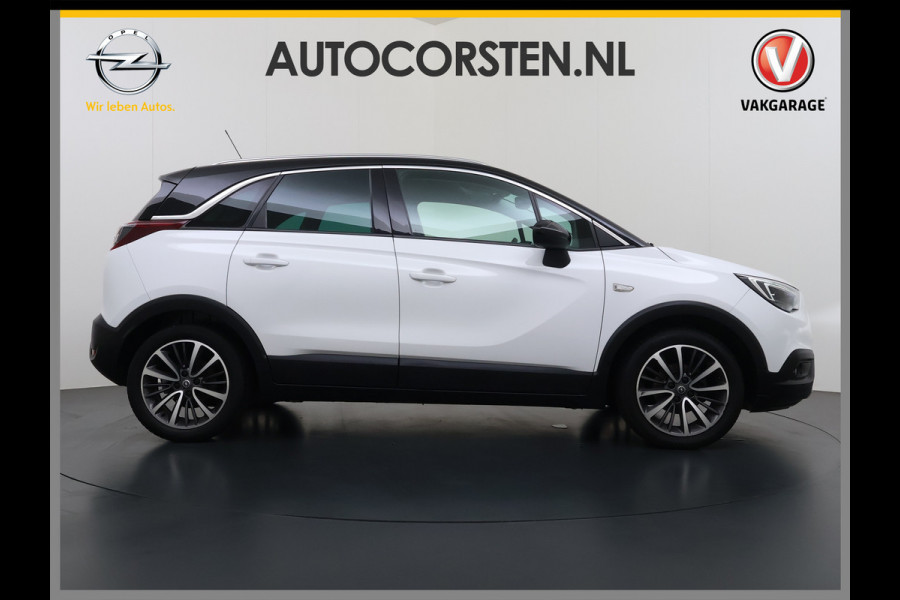 Opel Crossland X 1.2 Two-Tone AGR-Comfort Stoelen Apple Carplay Android Auto Stuur+Stoelverwarming Navi* Ecc Cruise Control Pdc Edition 2020 Bluetooth Regen-Lichtsensor Lmv Isofix Led Privacy Glas Lane Assist ESP ABS