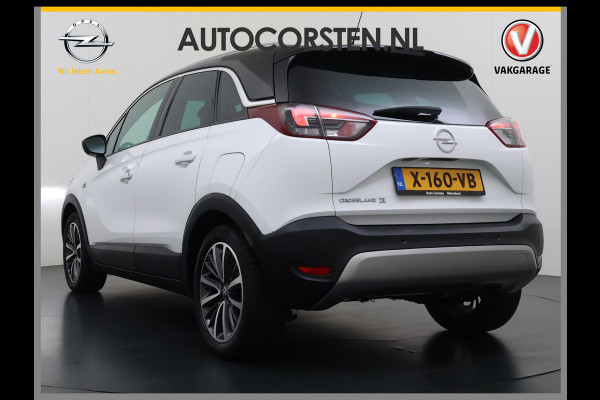 Opel Crossland X 1.2 Two-Tone AGR-Comfort Stoelen Apple Carplay Android Auto Stuur+Stoelverwarming Navi* Ecc Cruise Control Pdc Edition 2020 Bluetooth Regen-Lichtsensor Lmv Isofix Led Privacy Glas Lane Assist ESP ABS