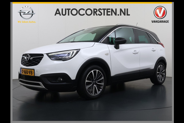 Opel Crossland X 1.2 Two-Tone AGR-Comfort Stoelen Apple Carplay Android Auto Stuur+Stoelverwarming Navi* Ecc Cruise Control Pdc Edition 2020 Bluetooth Regen-Lichtsensor Lmv Isofix Led Privacy Glas Lane Assist ESP ABS