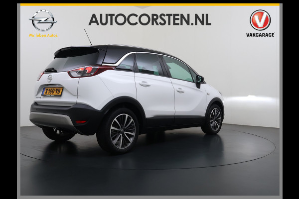 Opel Crossland X 1.2 Two-Tone AGR-Comfort Stoelen Apple Carplay Android Auto Stuur+Stoelverwarming Navi* Ecc Cruise Control Pdc Edition 2020 Bluetooth Regen-Lichtsensor Lmv Isofix Led Privacy Glas Lane Assist ESP ABS
