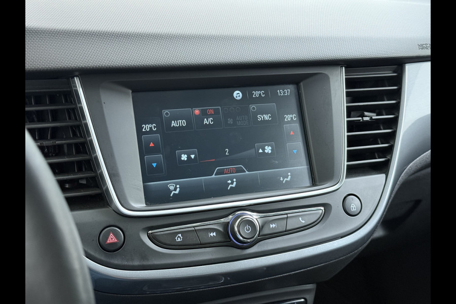 Opel Crossland X 1.2 Two-Tone AGR-Comfort Stoelen Apple Carplay Android Auto Stuur+Stoelverwarming Navi* Ecc Cruise Control Pdc Edition 2020 Bluetooth Regen-Lichtsensor Lmv Isofix Led Privacy Glas Lane Assist ESP ABS