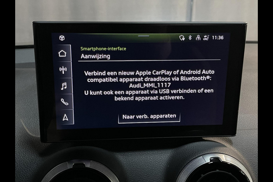 Audi Q2 35 TFSI S Edition 17"/Matrix LED/Camera/Adaptieve cruise/Keyless/PDC v+a/Stoelverwarming/Apple Carplay & Android Auto