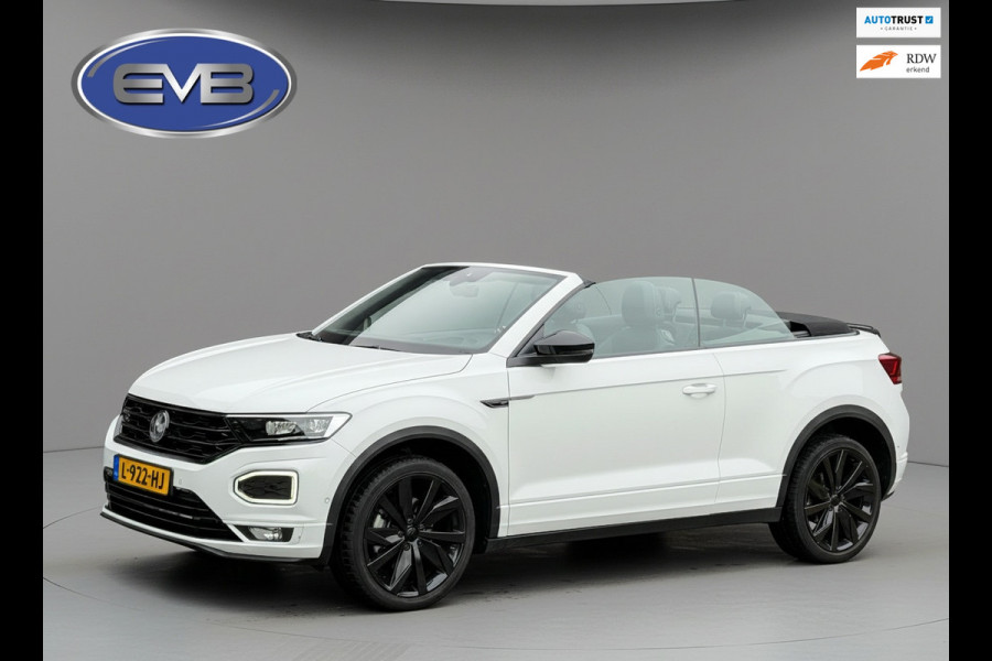 Volkswagen T-Roc Cabrio 1.5 TSI R-LINE, exclusief lederen sportinterieur, achteruitrijcamera, stoelverwarming, afneembare trekhaak