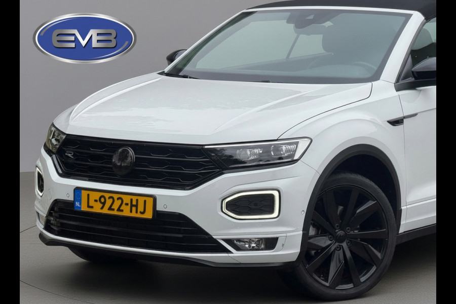 Volkswagen T-Roc Cabrio 1.5 TSI R-LINE, exclusief lederen sportinterieur, achteruitrijcamera, stoelverwarming, afneembare trekhaak