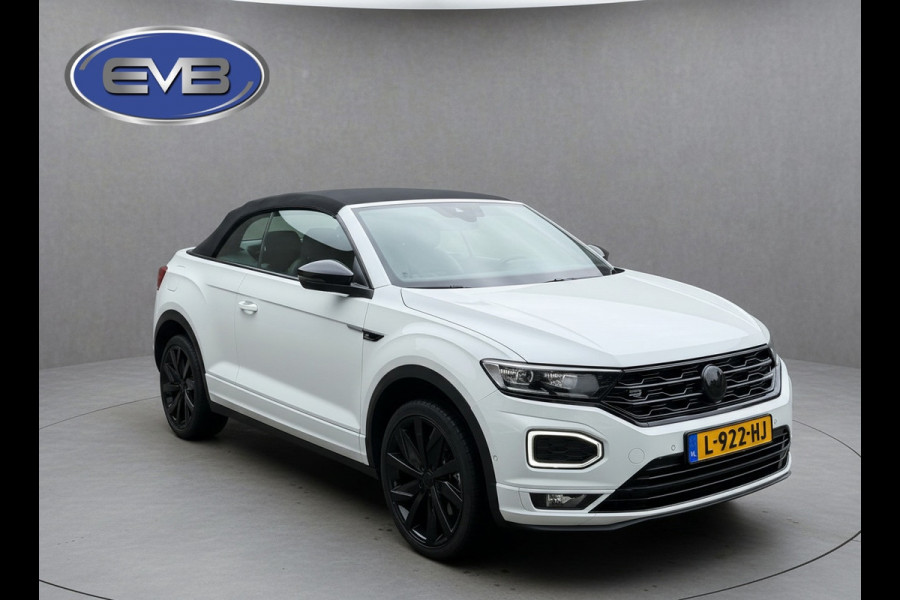 Volkswagen T-Roc Cabrio 1.5 TSI R-LINE, exclusief lederen sportinterieur, achteruitrijcamera, stoelverwarming, afneembare trekhaak