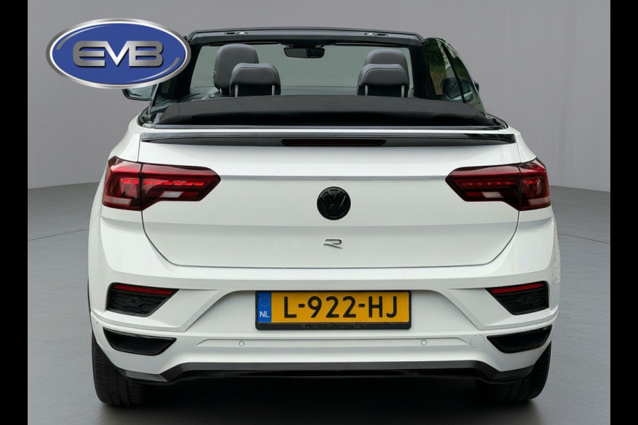 Volkswagen T-Roc Cabrio 1.5 TSI R-LINE, exclusief lederen sportinterieur, achteruitrijcamera, stoelverwarming, afneembare trekhaak