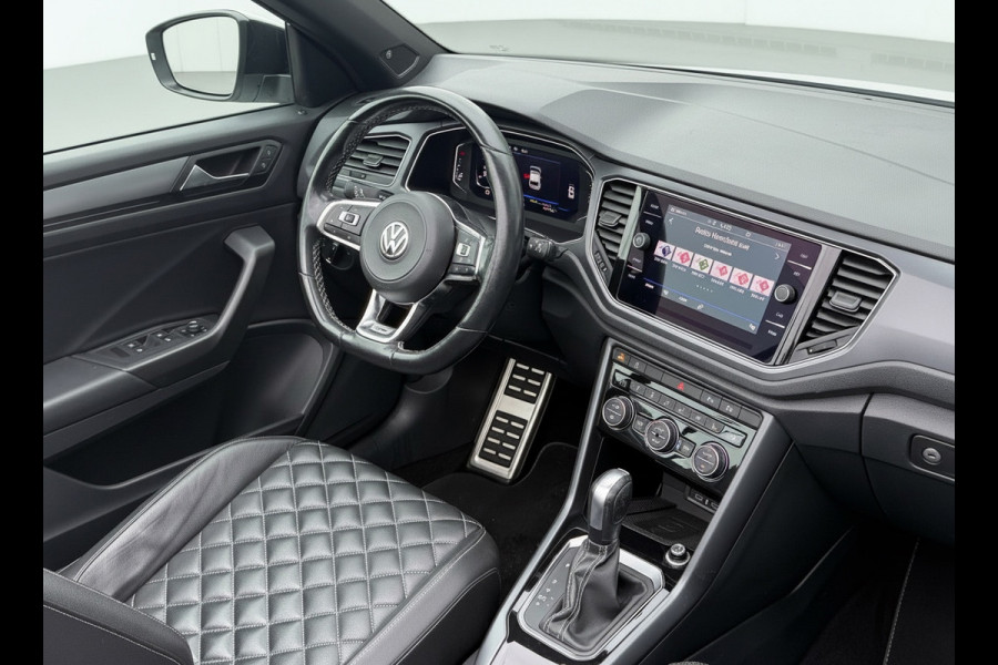 Volkswagen T-Roc Cabrio 1.5 TSI R-LINE, exclusief lederen sportinterieur, achteruitrijcamera, stoelverwarming, afneembare trekhaak