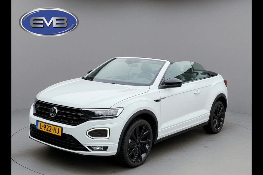 Volkswagen T-Roc Cabrio 1.5 TSI R-LINE, exclusief lederen sportinterieur, achteruitrijcamera, stoelverwarming, afneembare trekhaak