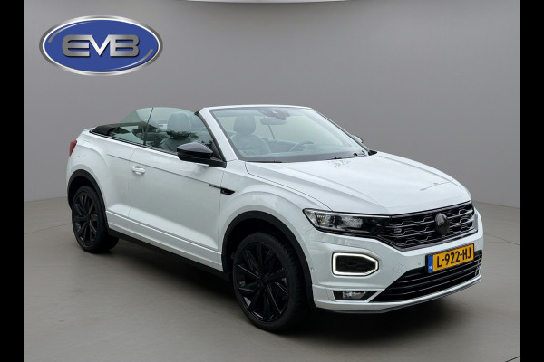Volkswagen T-Roc Cabrio 1.5 TSI R-LINE, exclusief lederen sportinterieur, achteruitrijcamera, stoelverwarming, afneembare trekhaak