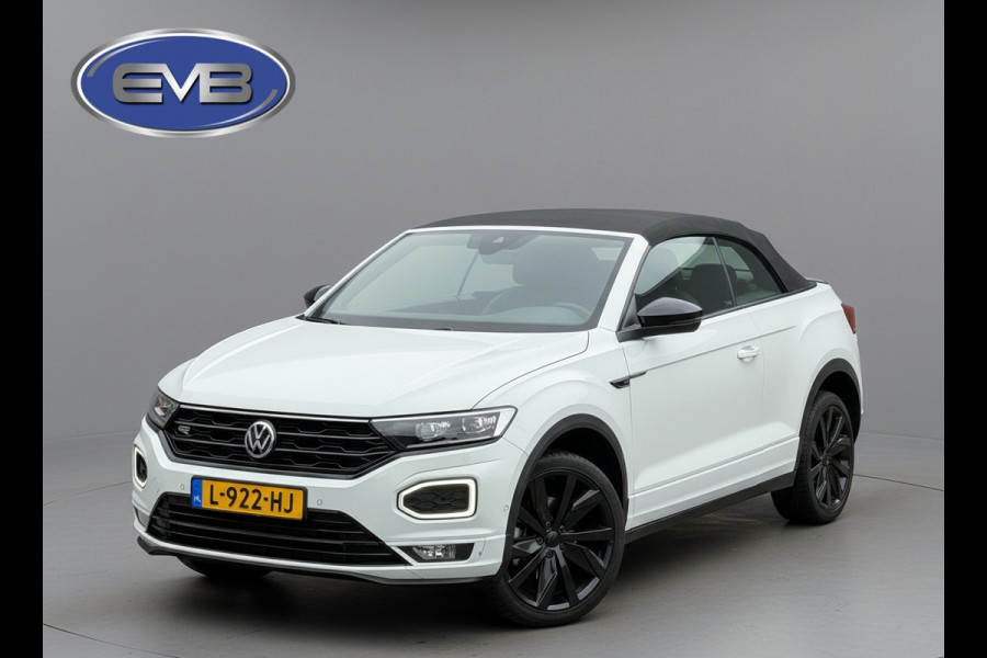 Volkswagen T-Roc Cabrio 1.5 TSI R-LINE, exclusief lederen sportinterieur, achteruitrijcamera, stoelverwarming, afneembare trekhaak