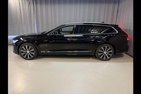 Volvo V90 2.0 T6 PHEV AWD Plus Bright 19"/Leder + memory l + r/Stoel + stuurverwarming/Adaptieve cruise/Harman Kardon/Dodehoek/Elektrische klep/Keyless