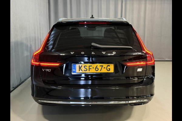 Volvo V90 2.0 T6 PHEV AWD Plus Bright 19"/Leder + memory l + r/Stoel + stuurverwarming/Adaptieve cruise/Harman Kardon/Dodehoek/Elektrische klep/Keyless