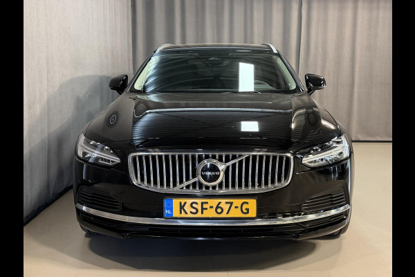 Volvo V90 2.0 T6 PHEV AWD Plus Bright 19"/Leder + memory l + r/Stoel + stuurverwarming/Adaptieve cruise/Harman Kardon/Dodehoek/Elektrische klep/Keyless