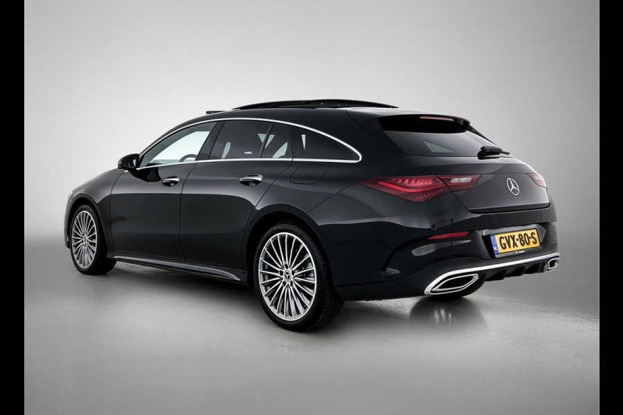 Mercedes-Benz CLA-Klasse Shooting Brake 250 e Star Edition AMG Line Plus Panoramadak | Burmester | Memory pakket | Keyless go Comfortpakket | Head up dispay Inclusief 24 maanden MB Certified garantie voor Europa.
