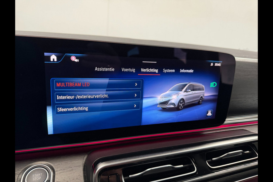 Mercedes-Benz EQV 300 L3 Facelift - 7pers - AMG - Elec. deuren - Airco achter - 360 - Airmatic - Burmeist. - Incl Garantie
