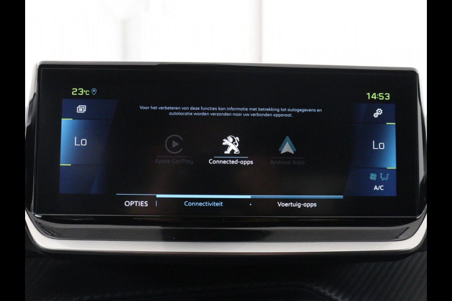 Peugeot e-208 EV GT 350 50 kWh | SOH 92,2% | Half leder | Stoelverwarming | Navigatie | Climate control | Carplay | Camera | Park assist