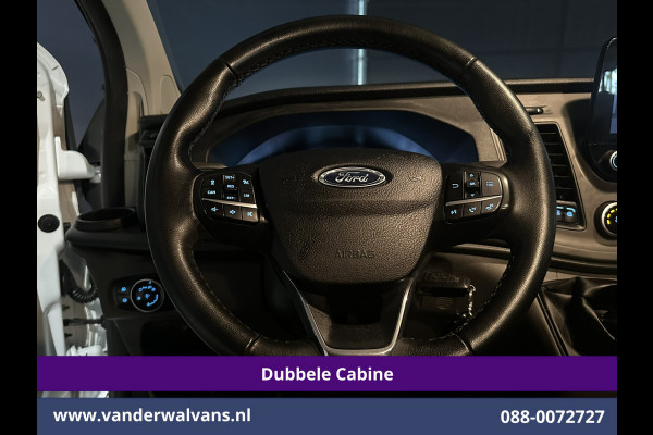 Ford Transit Custom 2.0 TDCI 130pk L2H1 Dubbele Cabine Euro6 Airco | 5-Zits | Camera | LED | Tachograaf Cruisecontrol, Trekhaak, Stoelverwarming, Verwarmde voorruit, Parkeersensoren