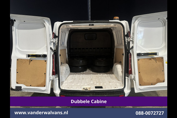 Ford Transit Custom 2.0 TDCI 130pk L2H1 Dubbele Cabine Euro6 Airco | 5-Zits | Camera | LED | Tachograaf Cruisecontrol, Trekhaak, Stoelverwarming, Verwarmde voorruit, Parkeersensoren
