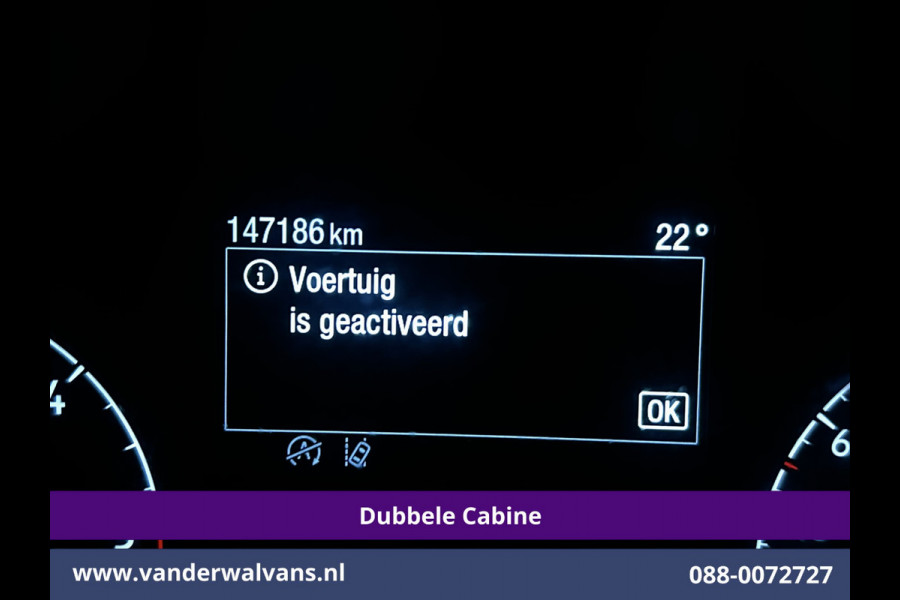 Ford Transit Custom 2.0 TDCI 130pk L2H1 Dubbele Cabine Euro6 Airco | 5-Zits | Camera | LED | Tachograaf Cruisecontrol, Trekhaak, Stoelverwarming, Verwarmde voorruit, Parkeersensoren