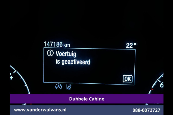 Ford Transit Custom 2.0 TDCI 130pk L2H1 Dubbele Cabine Euro6 Airco | 5-Zits | Camera | LED | Tachograaf Cruisecontrol, Trekhaak, Stoelverwarming, Verwarmde voorruit, Parkeersensoren