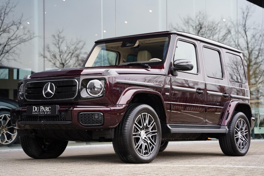 Mercedes-Benz G-Klasse 580 Robijnrood / Leder Beige / Grille Verlicht