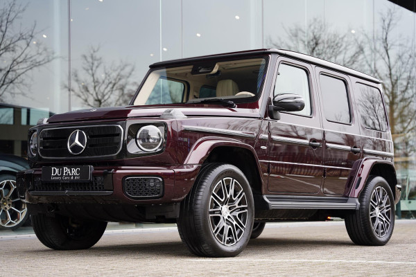 Mercedes-Benz G-Klasse 580 Robijnrood / Leder Beige / Grille Verlicht