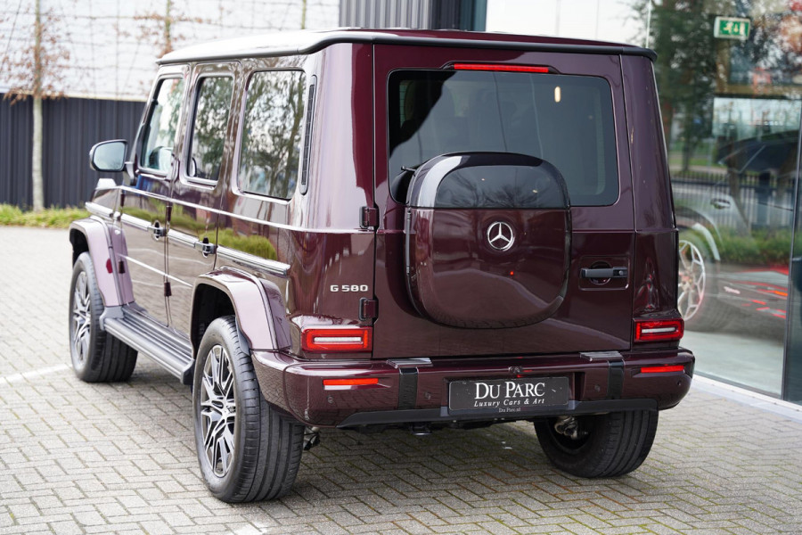 Mercedes-Benz G-Klasse 580 Robijnrood / Leder Beige / Grille Verlicht