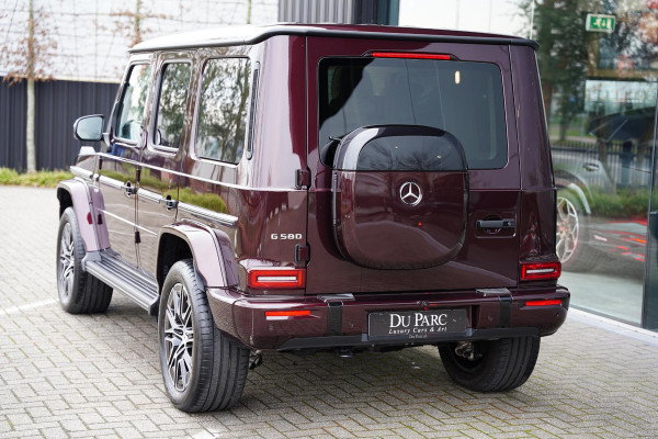 Mercedes-Benz G-Klasse 580 Robijnrood / Leder Beige / Grille Verlicht