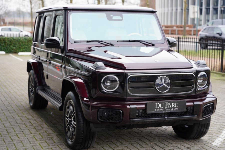 Mercedes-Benz G-Klasse 580 Robijnrood / Leder Beige / Grille Verlicht