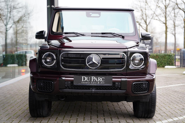 Mercedes-Benz G-Klasse 580 Robijnrood / Leder Beige / Grille Verlicht