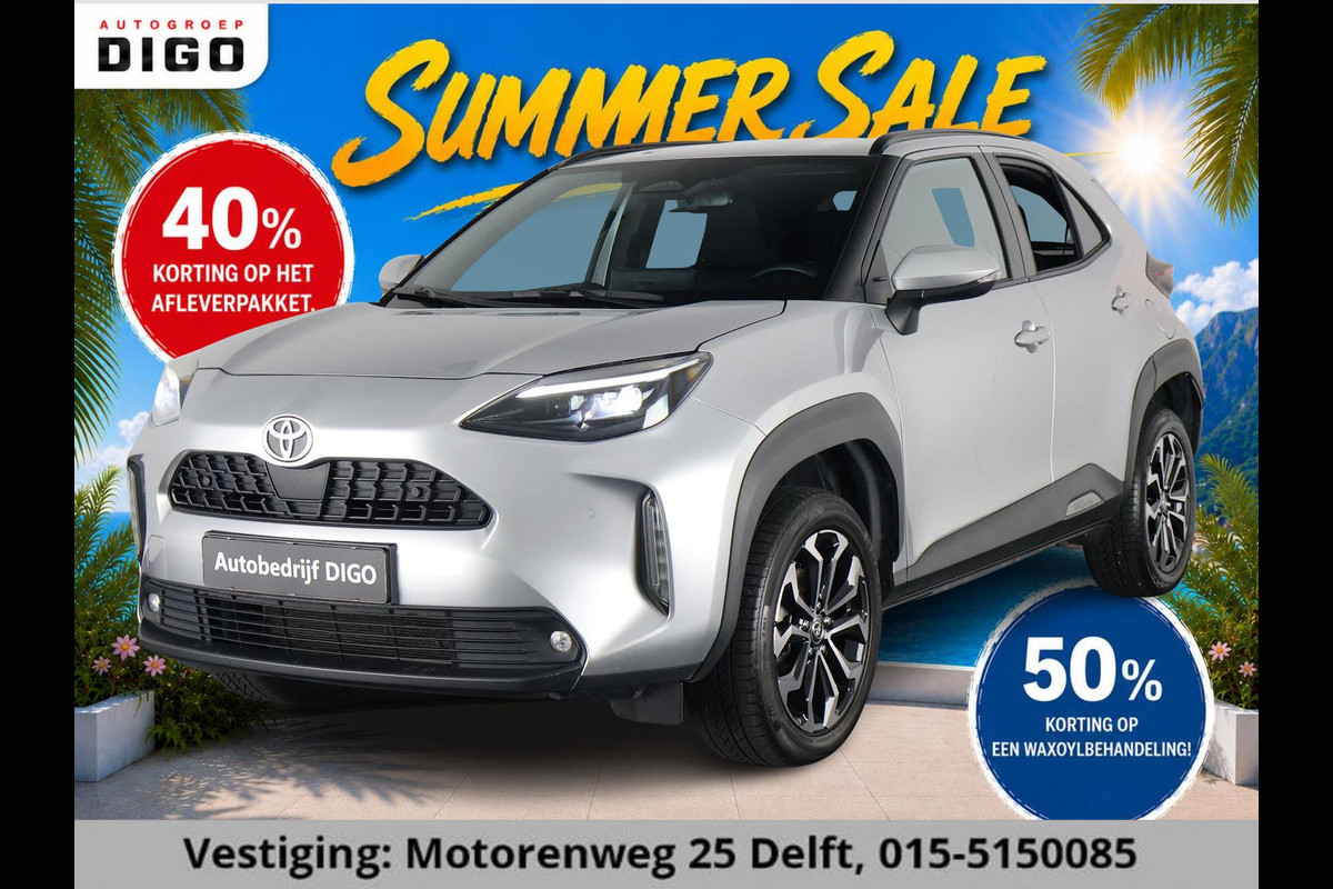 Toyota Yaris Cross 1.5 HYBRID DYNAMIC LUXURY GARANTIE 2035 ! PARKEERSENSOREN VOOR & ACHTER . STOEL/STUUR VERWARMING . NAVIGATIE .