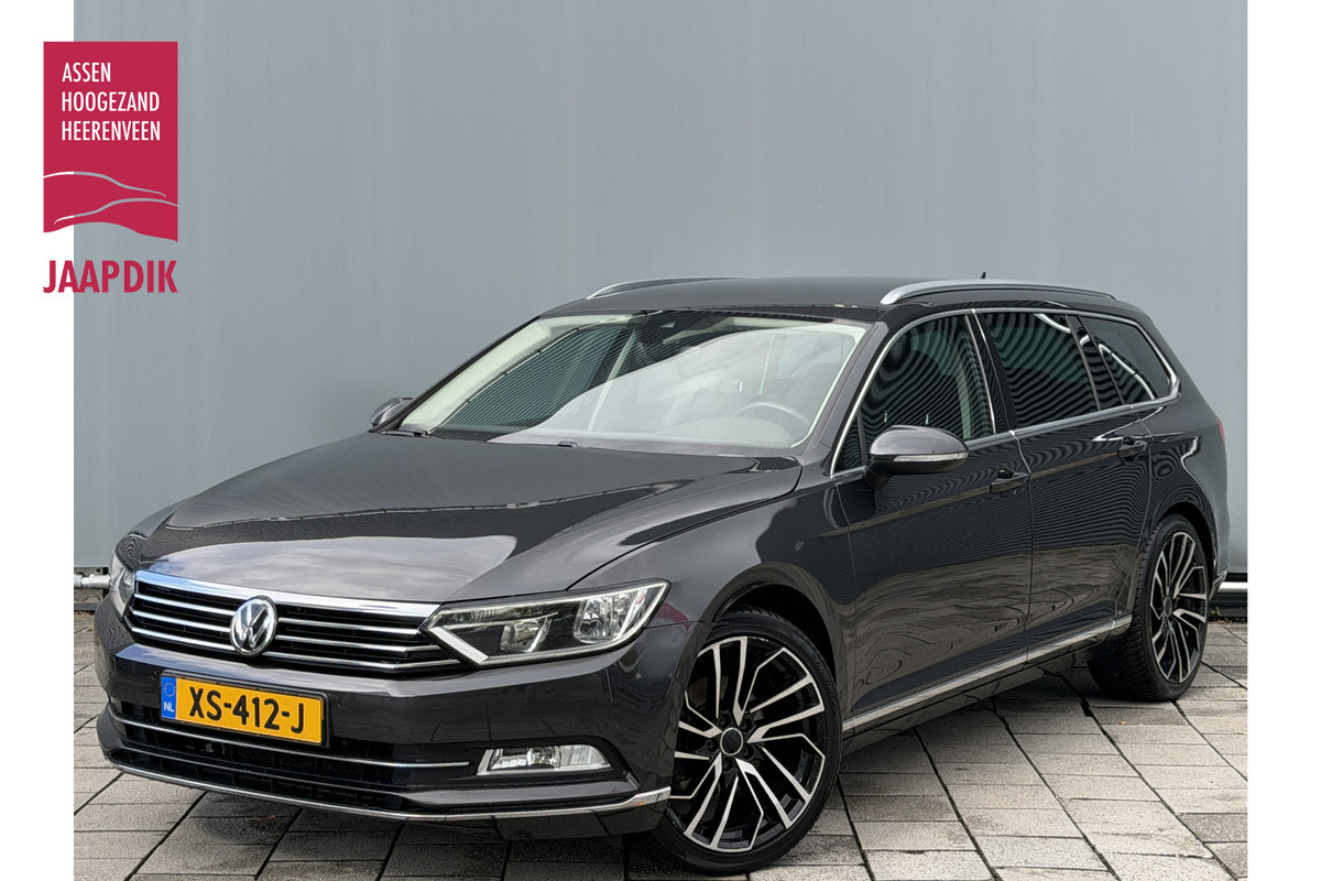 Volkswagen Passat Variant BWJ 2018 | 1.4 TSI 150PK ACT Highline Bus. R AUTOMAAT | AGR | LEER/ALCANTARA | CAMERA A | STOELVERW | DIGI DASH | CARPLAY | CLIMA | NAVI |