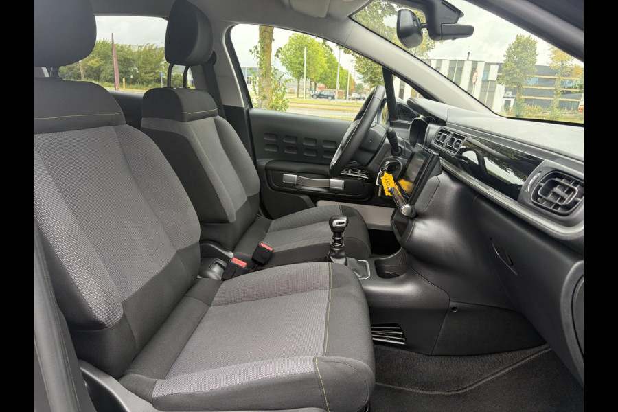 Citroën C3 1.2 PureTech S&S Shine D-riem vv in 02-2025 l 1e Eigenaar l Dealer Onderhouden l 110pk l Navi l Camera l Carplay l Clima l Cruise l Lm velgen l 6 Bak l Rijstrooksensor l Pdc l N.A.P l Apk tot 03-2027