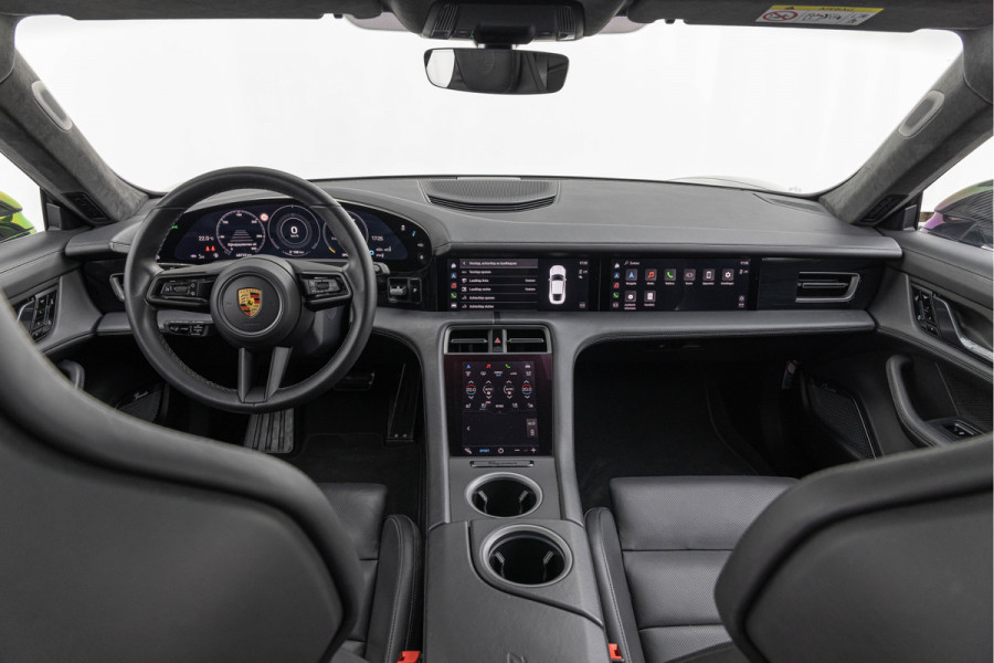 Porsche Taycan Turbo 680pk 93 kWh Keramisch Sport-Design Pano Carbon Burmester