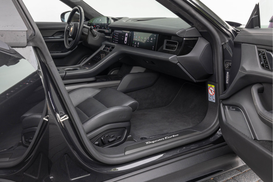 Porsche Taycan Turbo 680pk 93 kWh Keramisch Sport-Design Pano Carbon Burmester