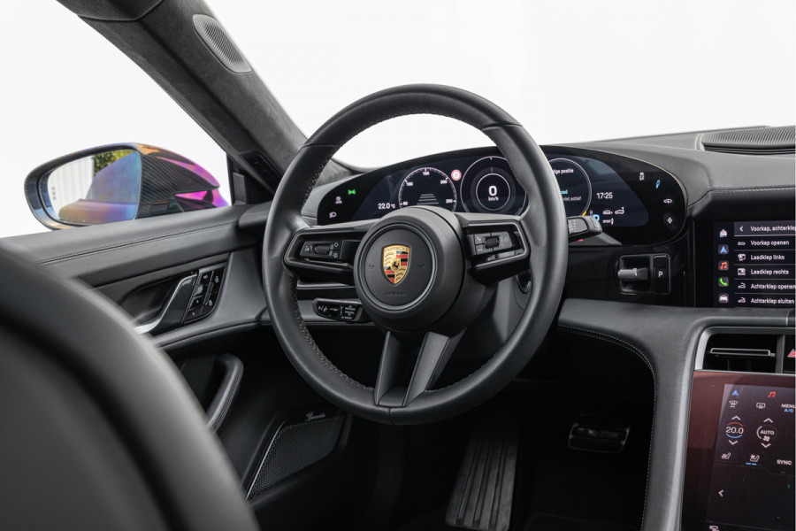 Porsche Taycan Turbo 680pk 93 kWh Keramisch Sport-Design Pano Carbon Burmester