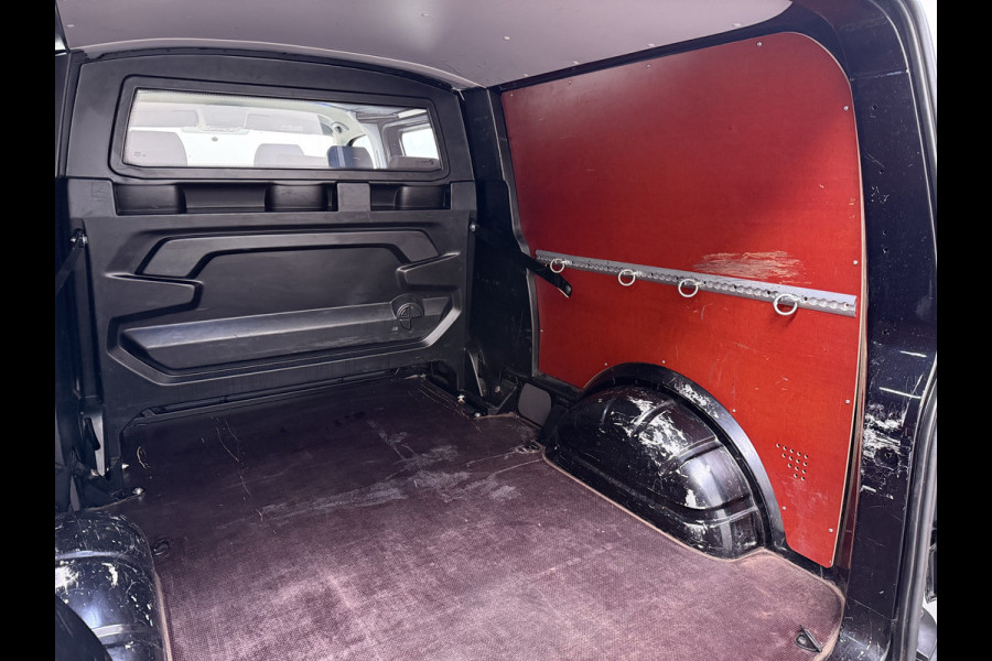 Volkswagen Transporter 2.0TDI D.C Dubbele Cabine 6-Pers. L2H1 28 Navi* Apple Carplay Android Mirror-Link Airco Bluetooth Cruise Control Pdc Euro 6 Betonplex Vloer Wandbetimmering Achterdeuren 1e Eigenaar