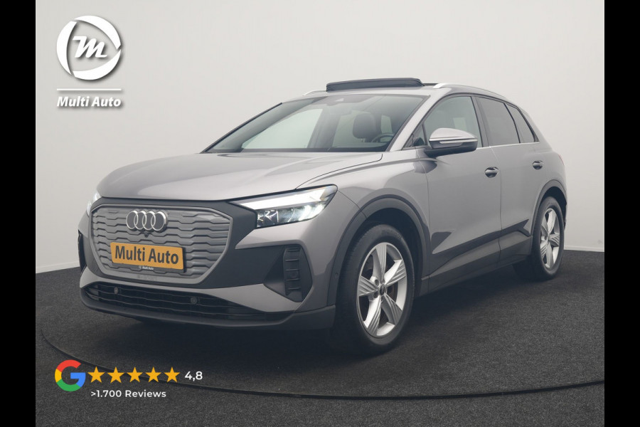 Audi Q4 e-tron 40 Advanced edition 77 kWh 204pk Dealer O.H. | Panodak | Adaptive Cruise | Camera | Apple Carplay | Navigatie | DAB | Virtual Cockpit | 19"L.M | Draadloze Telefoonlader |