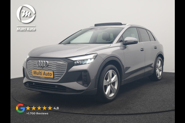 Audi Q4 e-tron 40 Advanced edition 77 kWh 204pk Dealer O.H. | Panodak | Adaptive Cruise | Camera | Apple Carplay | Navigatie | DAB | Virtual Cockpit | 19"L.M | Draadloze Telefoonlader |