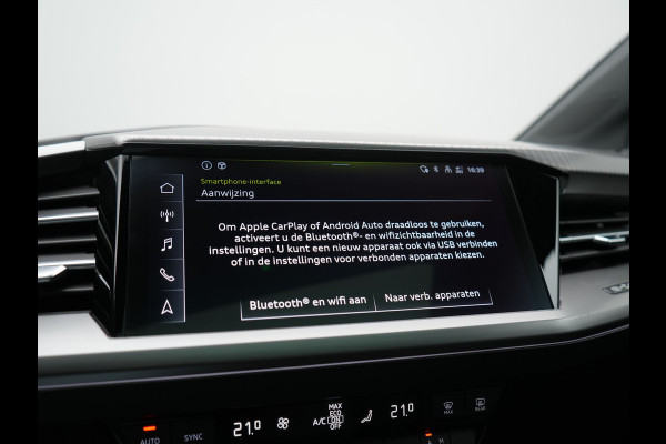 Audi Q4 e-tron 40 Advanced edition 77 kWh 204pk Dealer O.H. | Panodak | Adaptive Cruise | Camera | Apple Carplay | Navigatie | DAB | Virtual Cockpit | 19"L.M | Draadloze Telefoonlader |