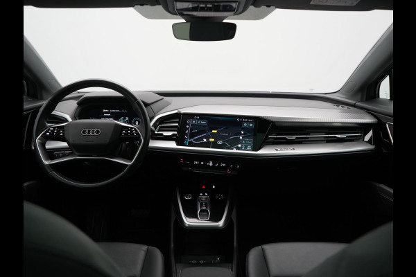 Audi Q4 e-tron 40 Advanced edition 77 kWh 204pk Dealer O.H. | Panodak | Adaptive Cruise | Camera | Apple Carplay | Navigatie | DAB | Virtual Cockpit | 19"L.M | Draadloze Telefoonlader |