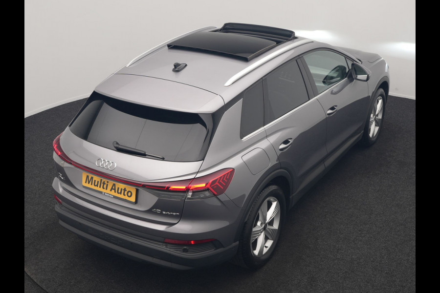 Audi Q4 e-tron 40 Advanced edition 77 kWh 204pk Dealer O.H. | Panodak | Adaptive Cruise | Camera | Apple Carplay | Navigatie | DAB | Virtual Cockpit | 19"L.M | Draadloze Telefoonlader |