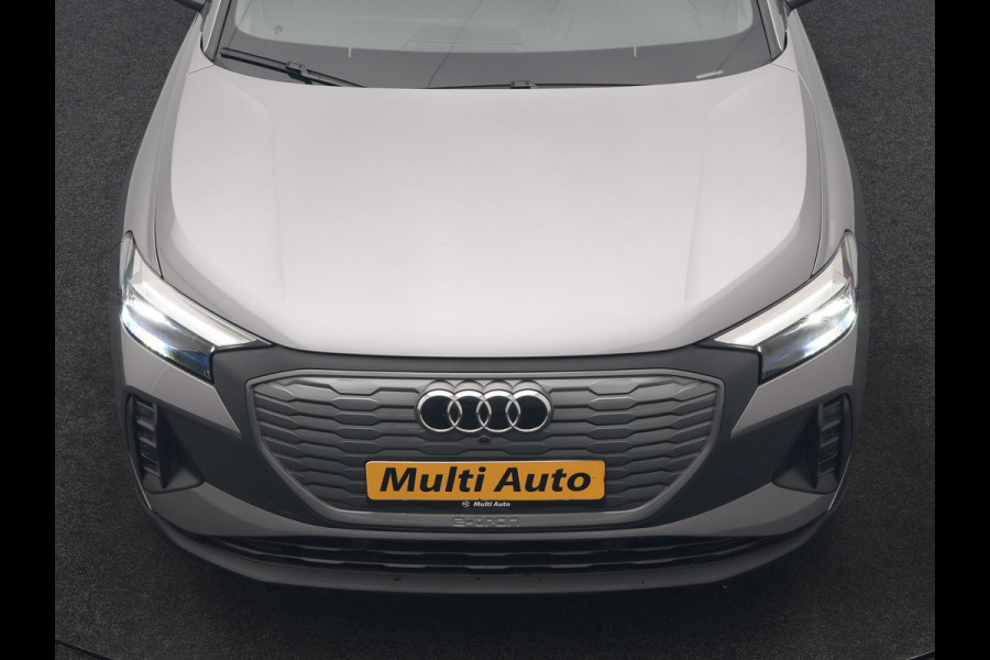 Audi Q4 e-tron 40 Advanced edition 77 kWh 204pk Dealer O.H. | Panodak | Adaptive Cruise | Camera | Apple Carplay | Navigatie | DAB | Virtual Cockpit | 19"L.M | Draadloze Telefoonlader |