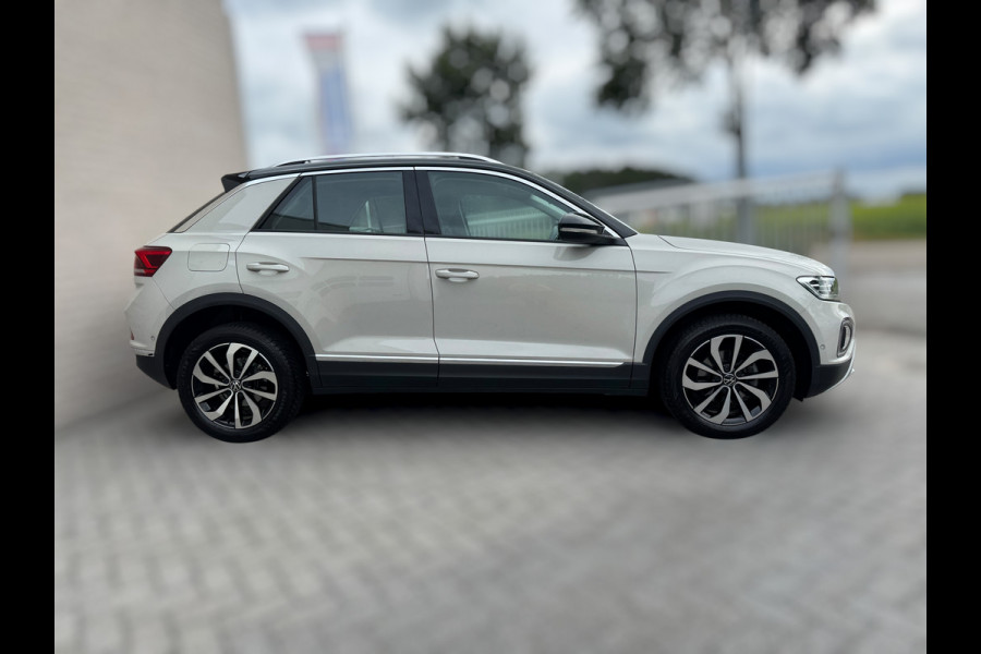Volkswagen T-Roc 1.0 TSI Style IQ-Light / Ascot Grey / Carplay / ACC / ECC / PDC / Stoelverwarming