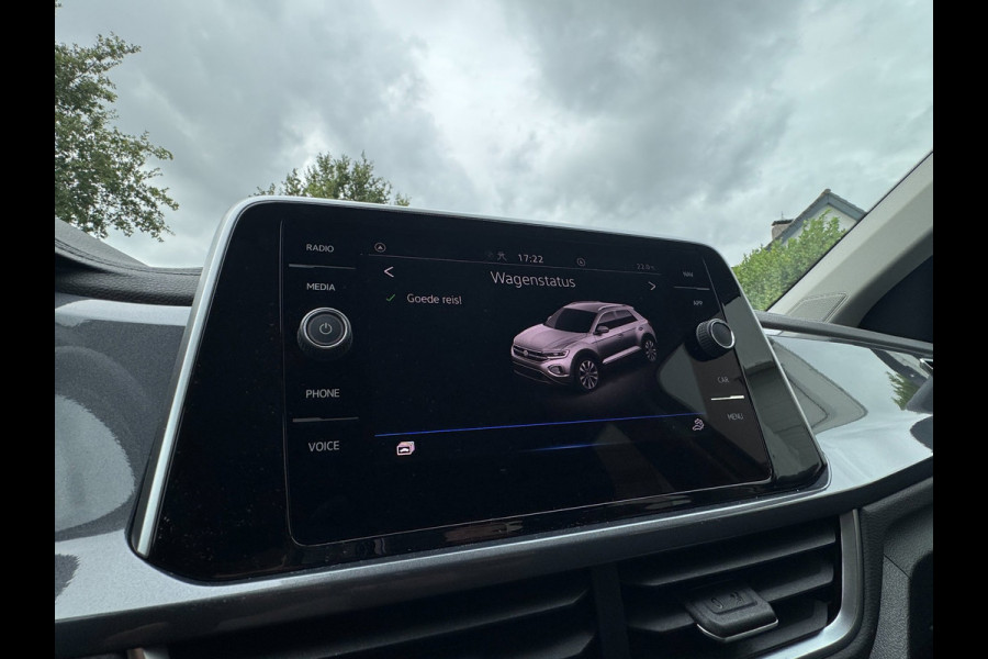 Volkswagen T-Roc 1.0 TSI Style IQ-Light / Ascot Grey / Carplay / ACC / ECC / PDC / Stoelverwarming