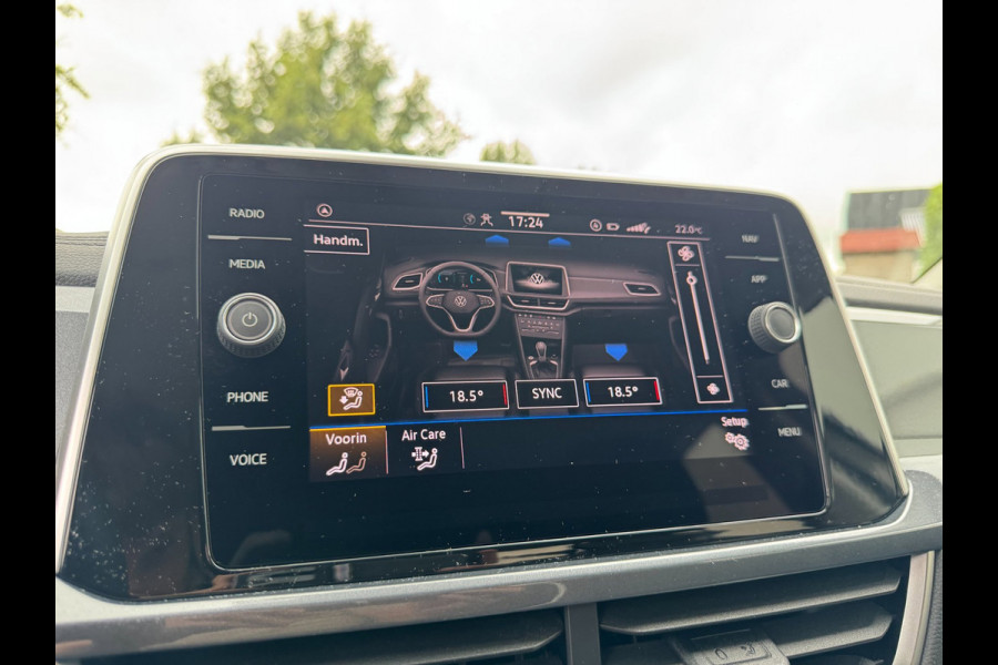 Volkswagen T-Roc 1.0 TSI Style IQ-Light / Ascot Grey / Carplay / ACC / ECC / PDC / Stoelverwarming